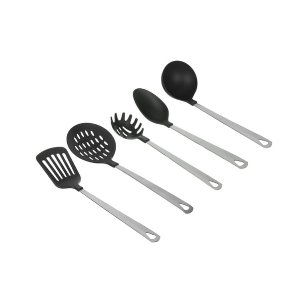 5PCS Stainless Steel Kitchen Cooking Tool Serving Utensil Set Spoon Spatula Home